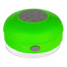 Caixa De Som Bluetooth Resistente A Água Bts-06 - Verde