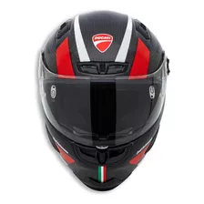 Casco Para Moto Ducati Helmet Duca Talla M Color Negro 3306