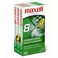 Maxell 213030 Vhs Estándar T160 Grado - 3 Pack