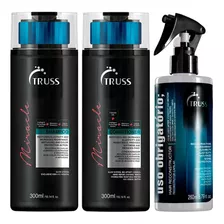 Kit Truss Miracle Shampoo + Condicionador + Uso Reconstrutor