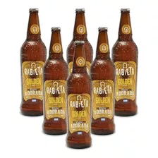 Cerveza Rabieta Golden Ale 710cc Caja X6 Botellas