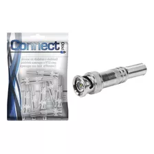 Kit 1000 Conector Bnc 50 Ohms Macho C/mola E Parafuso P/cftv