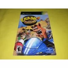 Manual Original Crash Nitro Kart Xbox Clasico