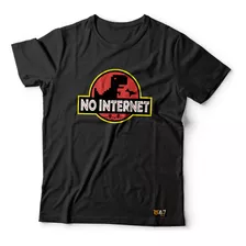 Camiseta Masculina No Internet 100% Algodão Lançamento Al7!!