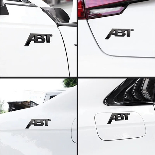 Para Volkswagen A3 A5 Q5 Q7 Tt Rs 3d Metal Abt Logo Badge Foto 6