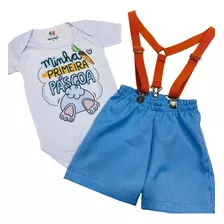 Fantasia Pascoa Roupa Infantil, Bebê Menino, Criança