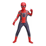 Disfraz Iron Spiderman Hombre Araña  Niño Importado