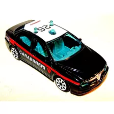 Auto Alfa Romeo 156 Policia 1:43 Burago Coleccion Metal