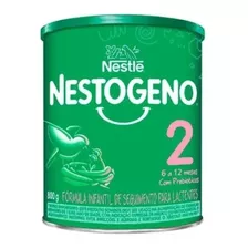 Fórmula Infantil Em Pó Nestlé Nestogeno 2 En Lata De 800g - 6 A 12 Meses