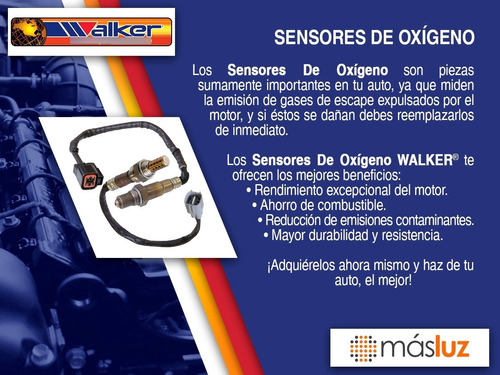 Sensor O2 Ox Volkswagen Polo 1.6l 4 Cil 03/06 Walker Foto 7