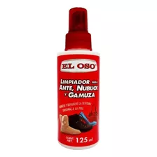 Limpiador De Calzado Y Artículos De Ante Nobuck Gamuza 125ml