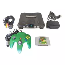 Nintendo 64+super Mário 64 Original Salvando