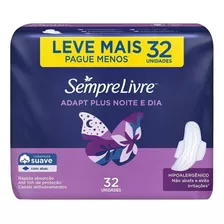 Absorvente Sempre Livre Noturno C/abas Leve 32 Pague 24