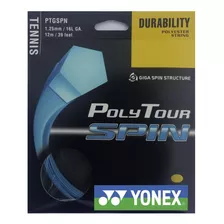 Yonex Poly Tour Spin 125 - Juego De Cuerdas De Tenis, Color