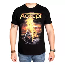 Camiseta Accept - Original Oficina Rock