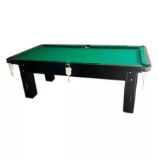 Mesa De Sinuca Bilhar Snooker Ardosia 2,23x1,23 Pano Verde