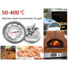 Termómetro Para Parrilla Horno Acero Inoxidable 50 - 400 C