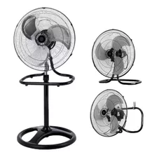 1 Set Ventilador 18 Stand Fan 3 En 1 220v 3 Aspas De Metal