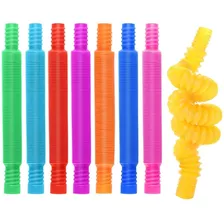 Pop Tube Tubo Flup Sensorial Juguete Souvenir Fidget Toy X10