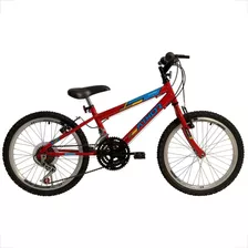 Bicicleta Infantil Mtb Aro 20 Athor Evolution 18 Velocidades