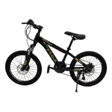 Bicicleta Mountain Bike 21 Marchas Freio A Disco Aro 20