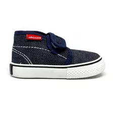 Zapatillas Botitas Con Abrojo Velcro Jaguar Kids Jean