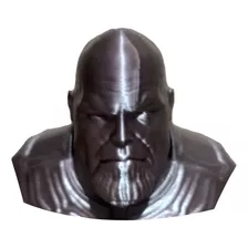 Busto Miniatura Thanos Action Figure Vingadores - 3d