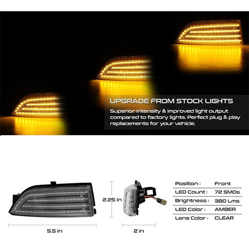 Espejo Retrovisor Led Para Ford Ranger 2019-2022, 2 Unidades Foto 3