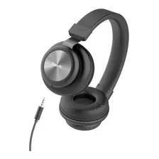 Diadema Auricular Wireless Inalambrica Bluetooth Headphone Color Negro