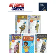 Kit 5 Revistas Livros Coquetel Cripto Grama Frete Grátis