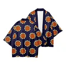 Chaqueta De Kimono Corta De Cosplay De Anime De Una Pieza