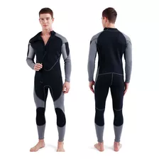 Traje De Neopreno De 3 Mm Para Hombre, Traje De Buceo De Cue