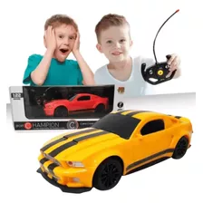 Brinquedo Carrinho Controle Remoto S/ Fio Carro Ford Mustang