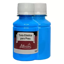 Tinta Marcação Pneus Azul Neon 100ml Evite Roubos 