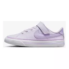 Tênis Nike Court Legacy Infantil Cor Roxo Tamanho 28 Br