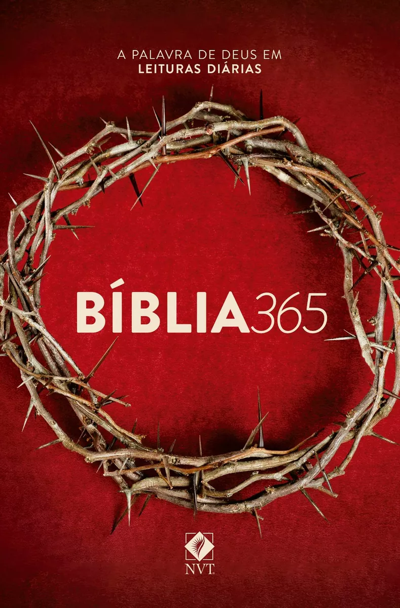Livro Bíblia 365 Nvt - Capa Coroa