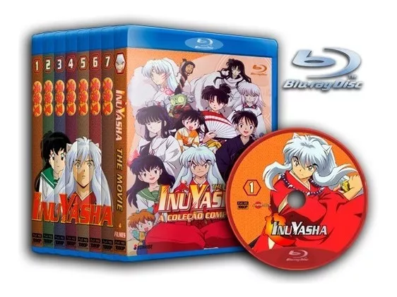 Inuyasha - Serie De Tv Completa + Filmes Em Blu-ray Dublado