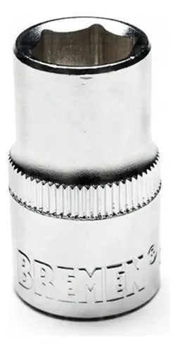 Bocallave Hexagonal Tubo Bremen Encastre 1/2 - 32 Mm 3840 Plateado