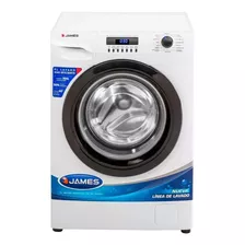 Lavarropas 8kg Carga Frontal James Lr 8120 Plus Blanco