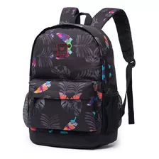 Mochila Hang Loose Moda Escolar Reforçada Espaçosa + Estojo 