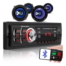 Player Shutt Montana Mp3 1din Bt Usb Par Falante 220w 4 Ohms