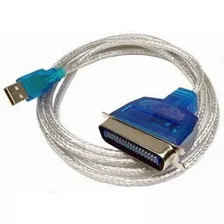 Cable Convertidor Usb A Paralelo Impresora 1284 1,5m