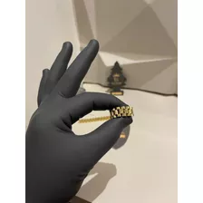 Anel Rolex Aço Titanium Banhado A Ouro 18k Todos Os Tamanhos