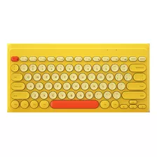 Teclado Inalámbrico Silencioso Usb Externo Lindo Mini