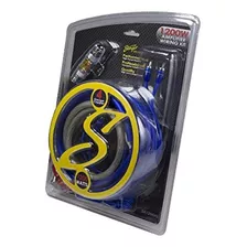 Kit Completo De Cableado Stinger Ss1200xs 4ga De Cobre De 1200 W