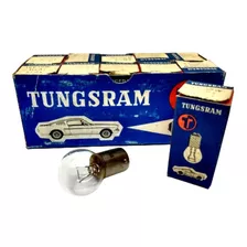 Antiguo Set Ampolletas Auto Tungsram 1143 Hungría Original