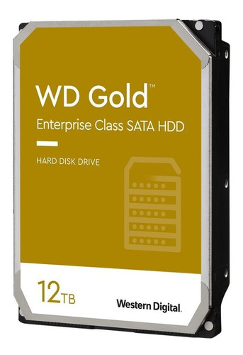 Disco Duro Interno Western Digital Gold Hdd 12tb  Sata 3.5