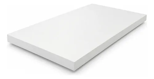 Tampo Escrivaninha 60x80 Em Mdf Branco Borda Grossa 30mm
