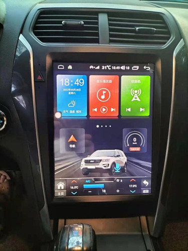 Estreo Tesla Para Ford Explorer 2014-2019 Radio Gps Pantall Foto 3
