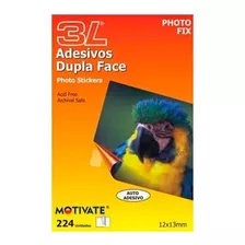 Auto Adesivo Dupla Face Photo Fix - Blister Com 504 Adesivos